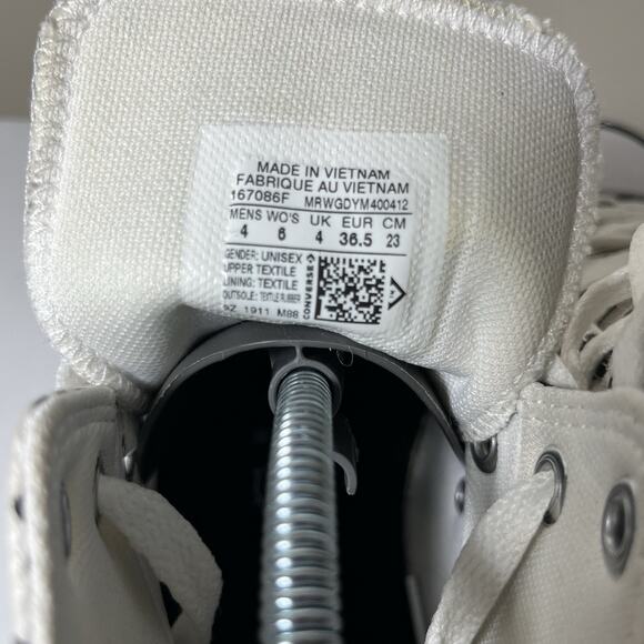 Converse Chuck Taylor All Star High Leopard Sneakers Pocket 167086C W6 Rare - Picture 6 of 12